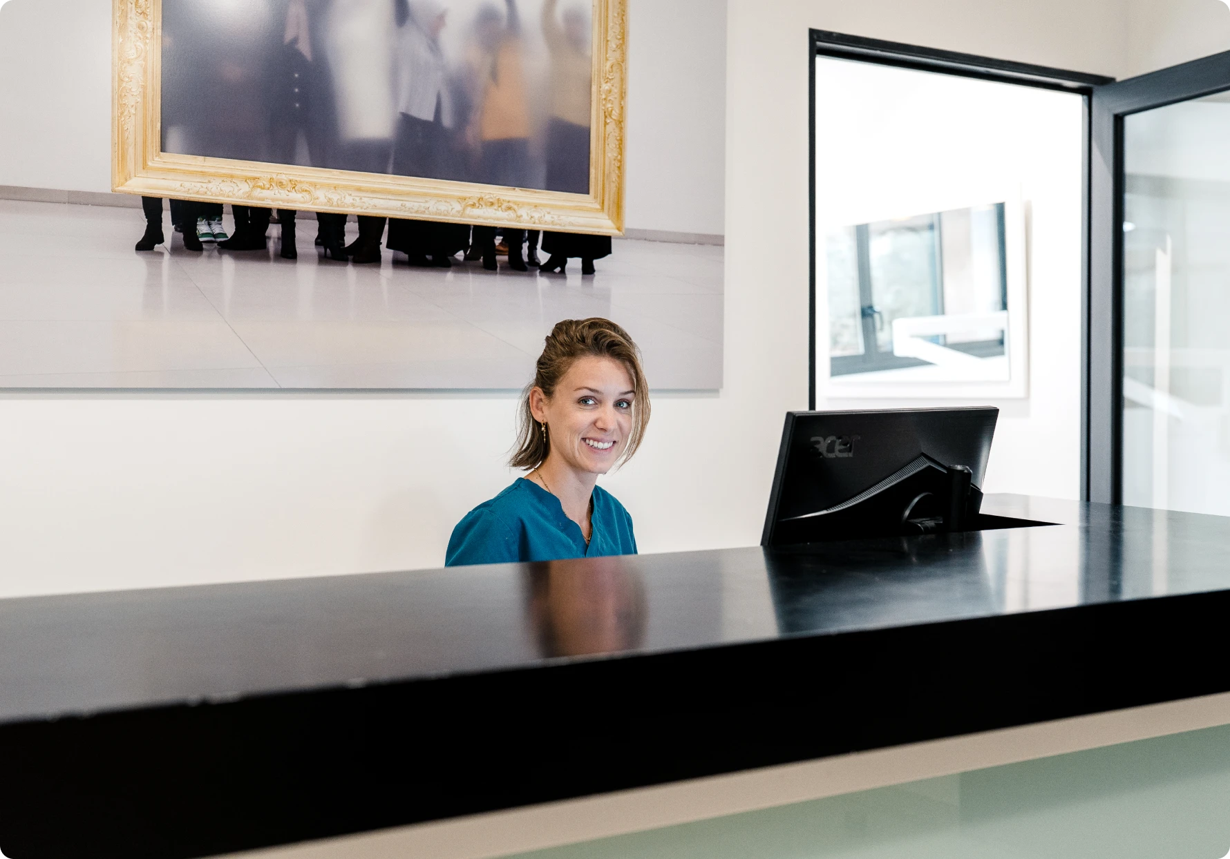 Accueil du cabinet dentaire du Dr Loïc Feuerstoss, dentiste à Marseille